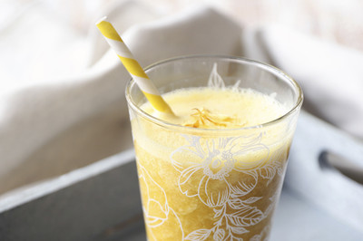 Sanddorn-Bananen-Shake