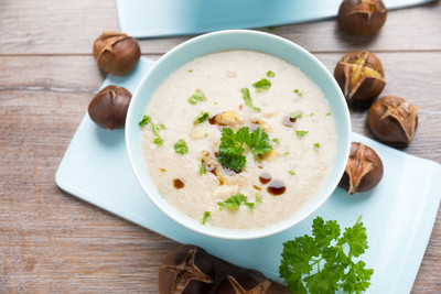 Maronensuppe (4 Portionen)