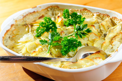 Mangoldgratin mit Gnocchi