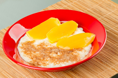 Milchreis mit Mango