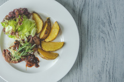 Rindfleisch mit Kartoffeln