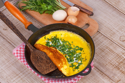 Kräuteromelette