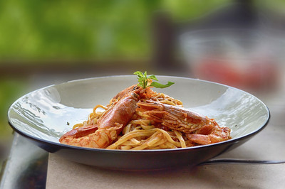 Linguine mit Chili-Garnelen