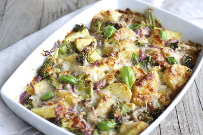 Kartoffel-Brokkoli-Gratin (vgn)
