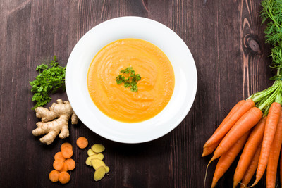 Möhren-Mango-Suppe (vgn)