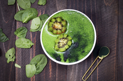 Spinat-Suppe mit Kokosmilch (vgn)