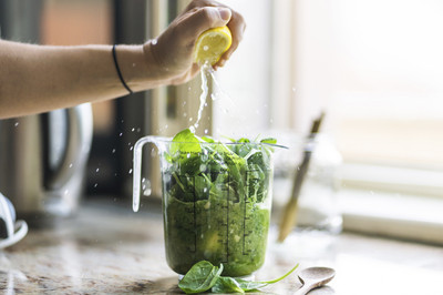 Apfel-Salat-Smoothie (vgn)