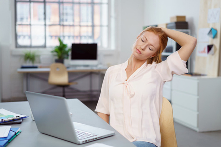 Artikelbild: Richtiges Sitzen am Arbeitsplatz